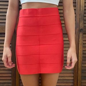 Bebe Bodycon skirt.